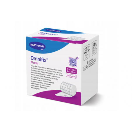  Plaster Omnifix Elastic 5cm x 10 m włókninowy, elastyczny, 1 sztuk 