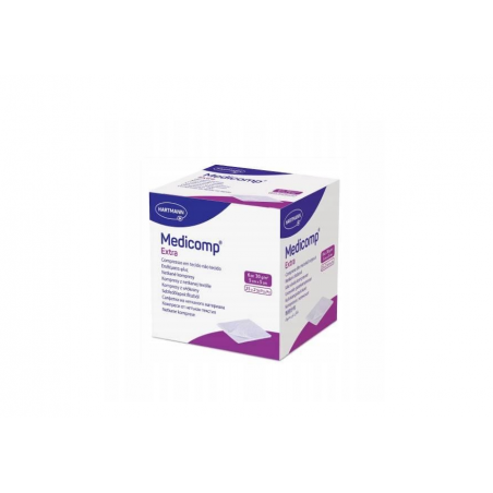  Kompresy Medicomp Extra jałowe 5x5cm, 50 szt. 