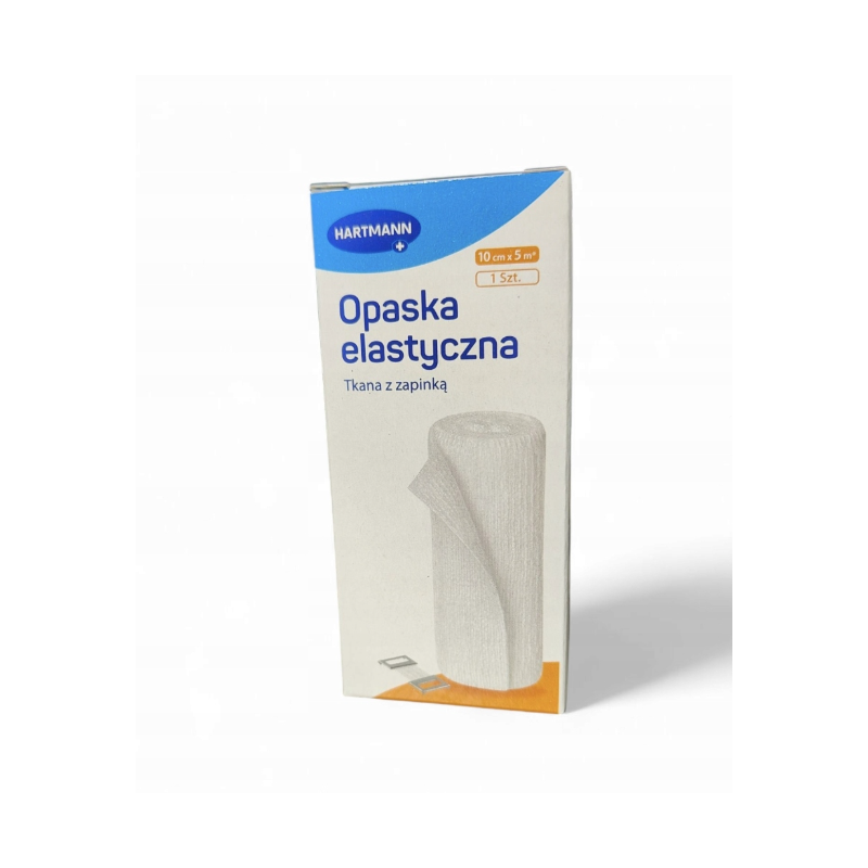 Hartmann Opaska elastyczna uciskowa tkana z zapinką, 10 cm x 5 m, 1 sztuka 