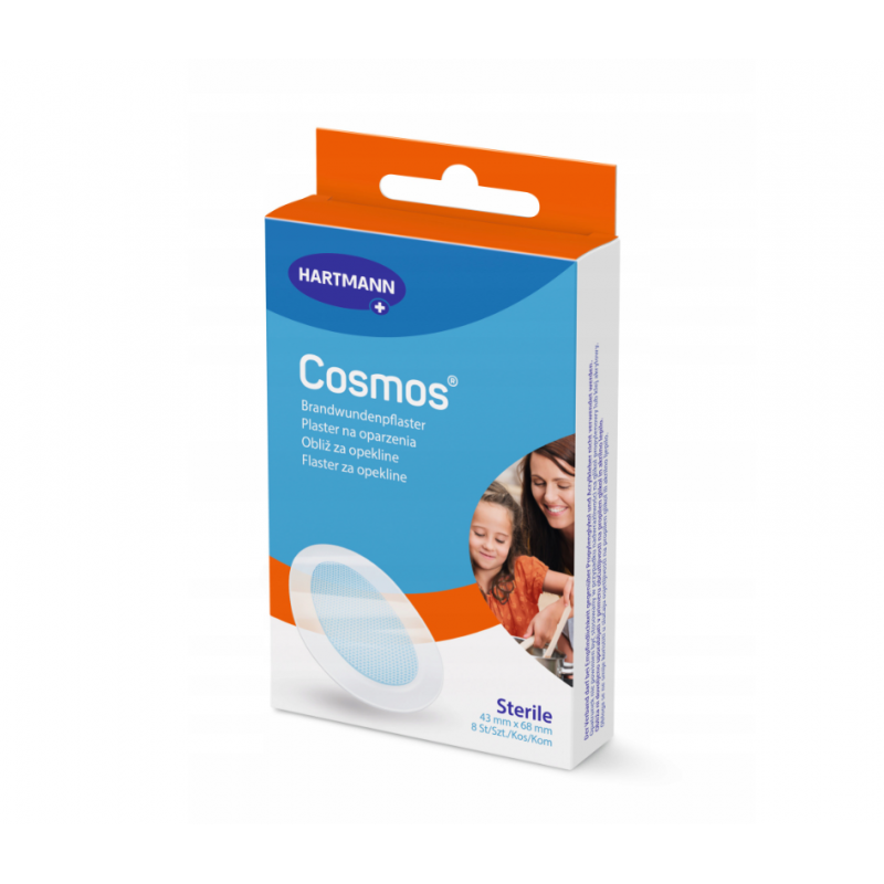Cosmos, plastry na oparzenia, 8 sztuk 