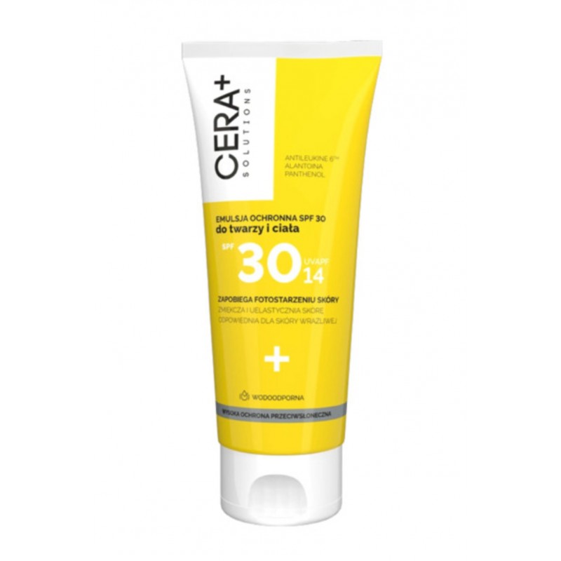 CERA+ Solutions Emulsja ochronna SPF 30, 200 ml 