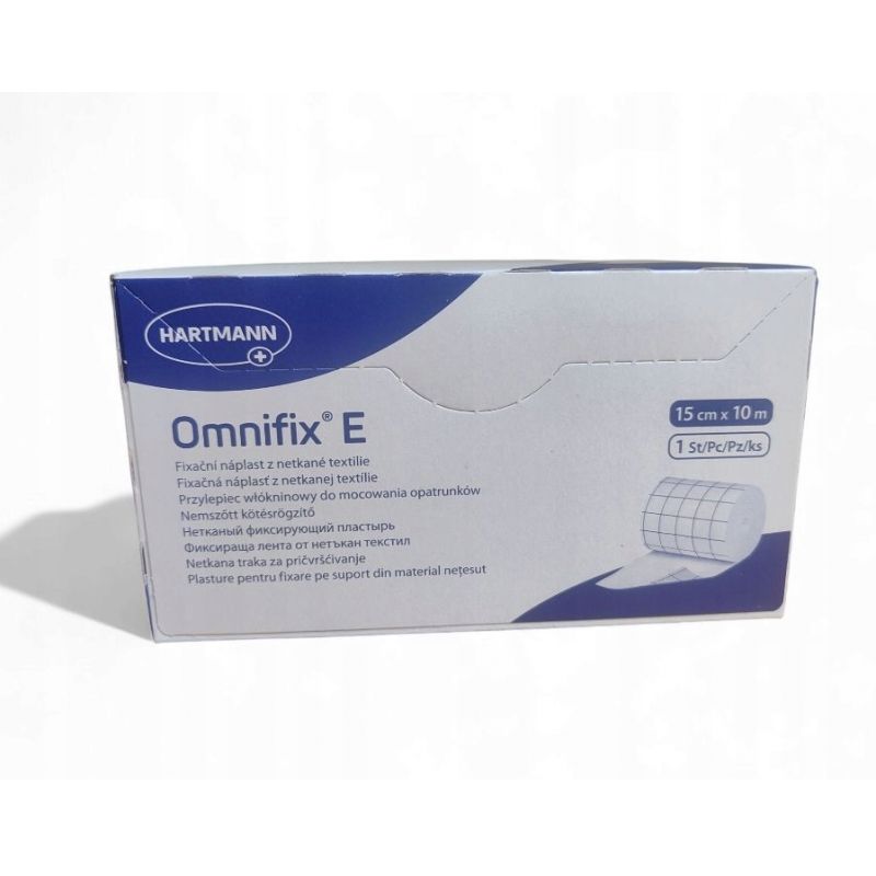 Omnifix E, przylepiec do mocowania opatrunków, 5 cm x 10 m, 1 sztuka 