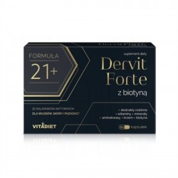 Dervit Forte z biotyną | 60 kapsułek