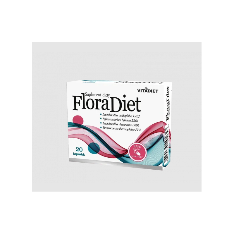 FloraDiet | Suplement diety | 20 kapsułek 