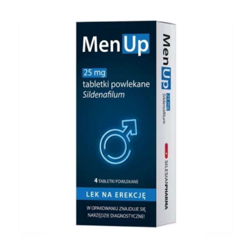 Menup 25 mg | 4 tabletki powlekane 