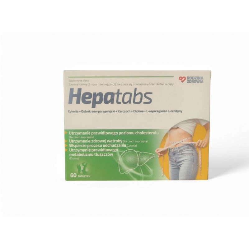 Rodzina Zdrowia | Hepatabs | Suplement diety | 60 tabletek 