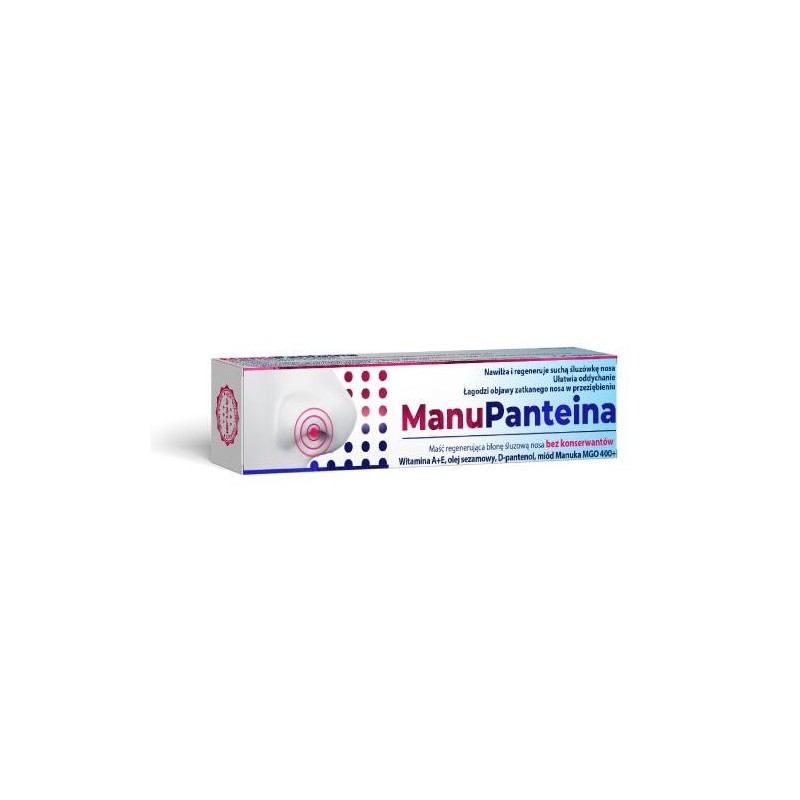 Manupanteina | Maść regenerująca okolice nosa | 10 g 