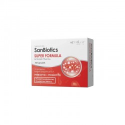 SanBiotics Super Formula | Activlab Pharma | 40 kapsułek