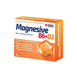 Rodzina Zdrowia | Magnesive B6+D3 | 50 tabletek
