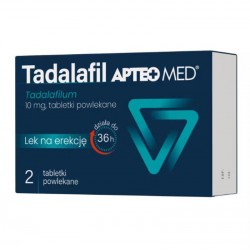 Tadalafil Apteo Med| 10mg | 2 tabletki powlekane