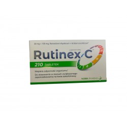 Rutinex C | Suplement diety | 210 tabletek