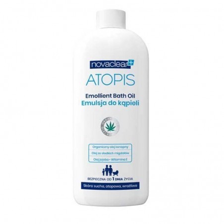  NOVACLEAR ATOPIS EMULSJA DO KPĄIELI | 500 ML 