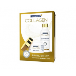 NOVACLEAR COLLAGEN | Zestaw Krem na noc + Żel do mycia twarzy