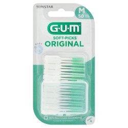GUM SOFT-PICKS ORIGINAL rednie | 50 wyka³aczek