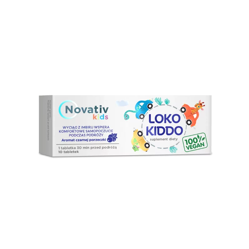 Novativ Kids | Lokokiddo | 10 tabletek | Suplement diety 