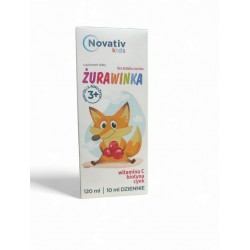 Novativ Kids | Żurawinka | 120 ml