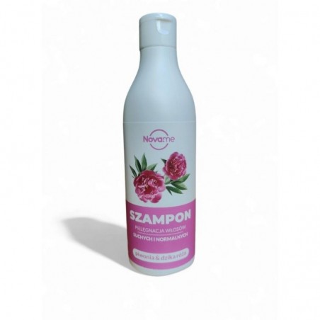 Novame | Szampon | Piwonia i dzika róża | 300ml