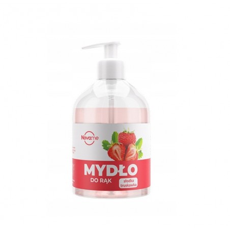 NOVAME | Mydło do rąk | Słodka truskawka | 500ml