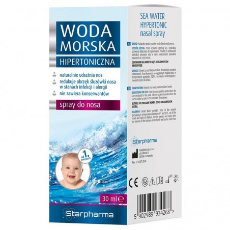 Woda morska hipertoniczna | 30ml
