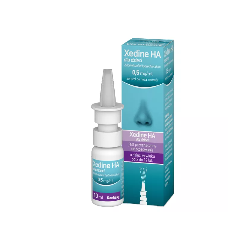 Xylometazoline Coldact aerozol 10 ml dla dzieci 