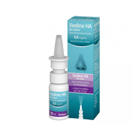 Xylometazoline Coldact aerozol 10 ml dla dzieci