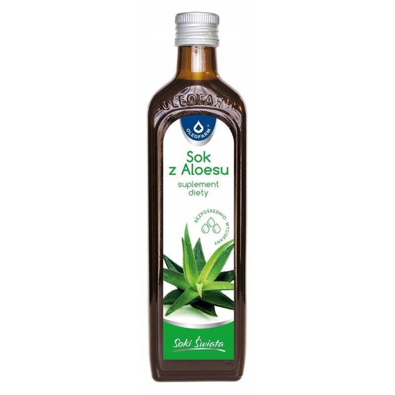 Aloes Sok z aloesu 100%, 500 ml 