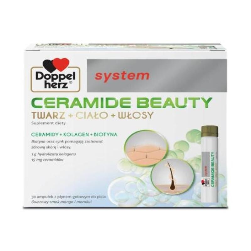 Doppelherz | System Ceramide Beauty | 30 ampułek 
