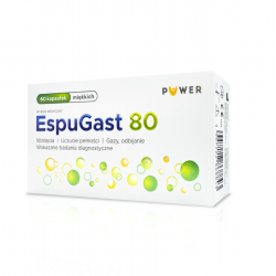 EspuGast 80 | Wyrób medyczny | 60 kapsułek miękkich