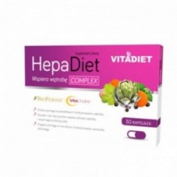 HepaDiet Complex | Suplement diety | 30 kapsułek twardych