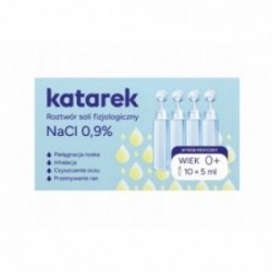 Katarek | Roztwór soli fizjologiczny | 10 ampułek