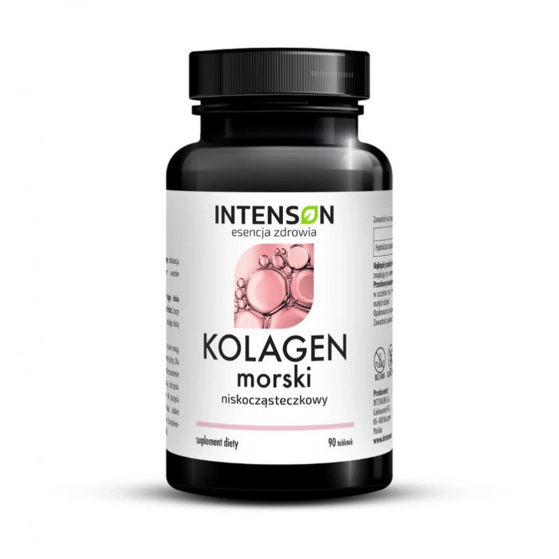 Intension | Kolagen morski niskocząsteczkowy | 90 tabletek 