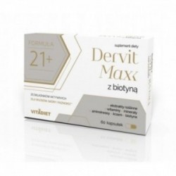 Dervit Max z biotyną | 60 kapsułek