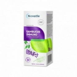 Novativ | Sambucus Immuno | Syrop na odporność | 120 ml