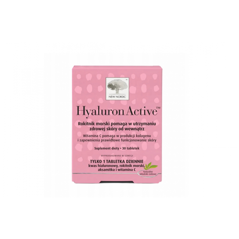 Hyaluron Active | Suplement diety | 30 tabletek 