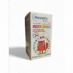 Novativ Kids | Multivitaminka | Suplement diety | 30 tabletek