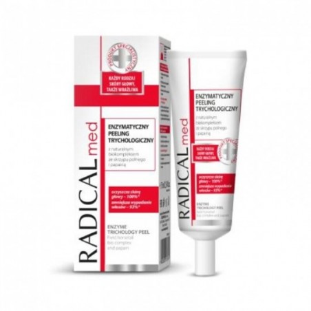 RADICAL MED | Enzymatyczny Peeling Trychologiczny | 75 ml