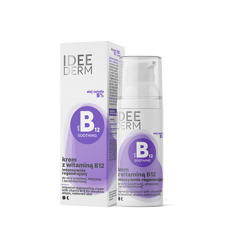 Idee Derm | Krem intensywnie regenerujący z witaminą B12 | 50 ml 