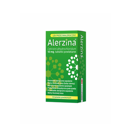 Alerzina 0,01g | 10 tabletek powlekanych