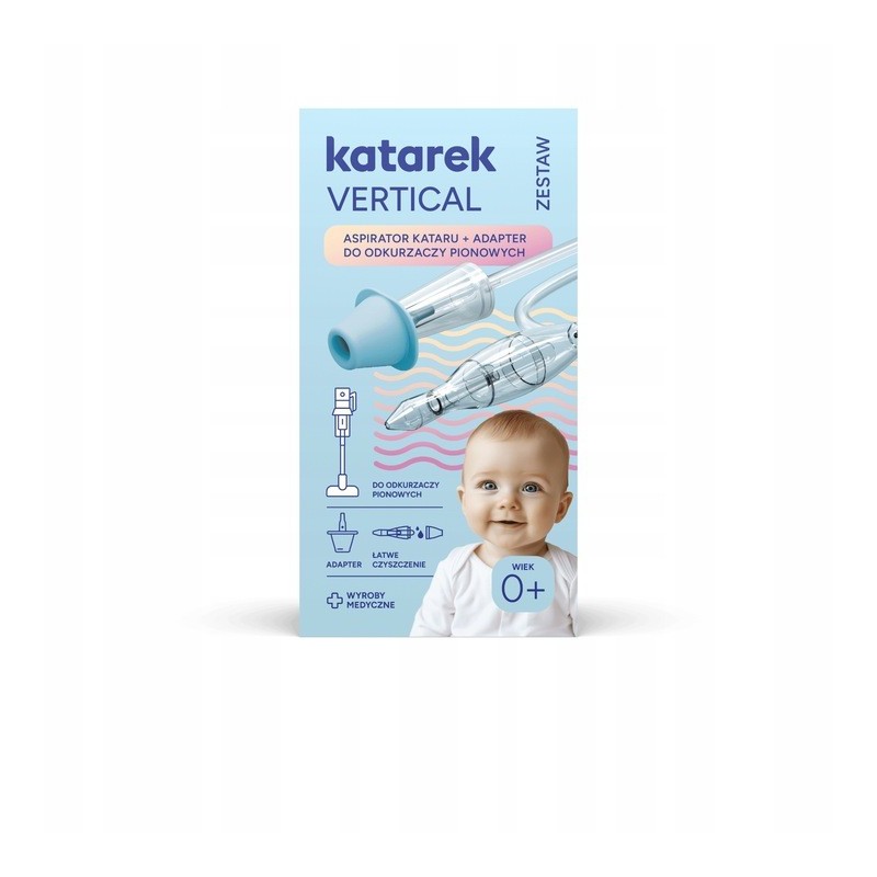 Katarek Vertical | Zestaw Aspirator kataru + Adaptek do odkurzaczy pionowych 