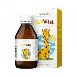 DUOLIFE Natural Kids Formula Sunvital, syrop, 150 ml