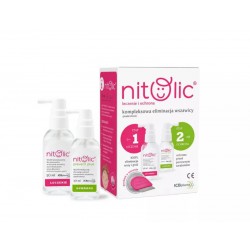 Pipi Nitolic zestaw leczenie i ochrona przeciw wszawicy, 50ml