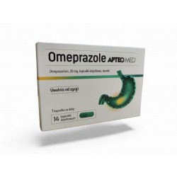 Omeprazole Genoptim SPH 20 mg, 14 kapsułek dojelitowych twardych