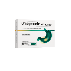 Omeprazole Genoptim SPH 20 mg, 14 kapsułek dojelitowych twardych