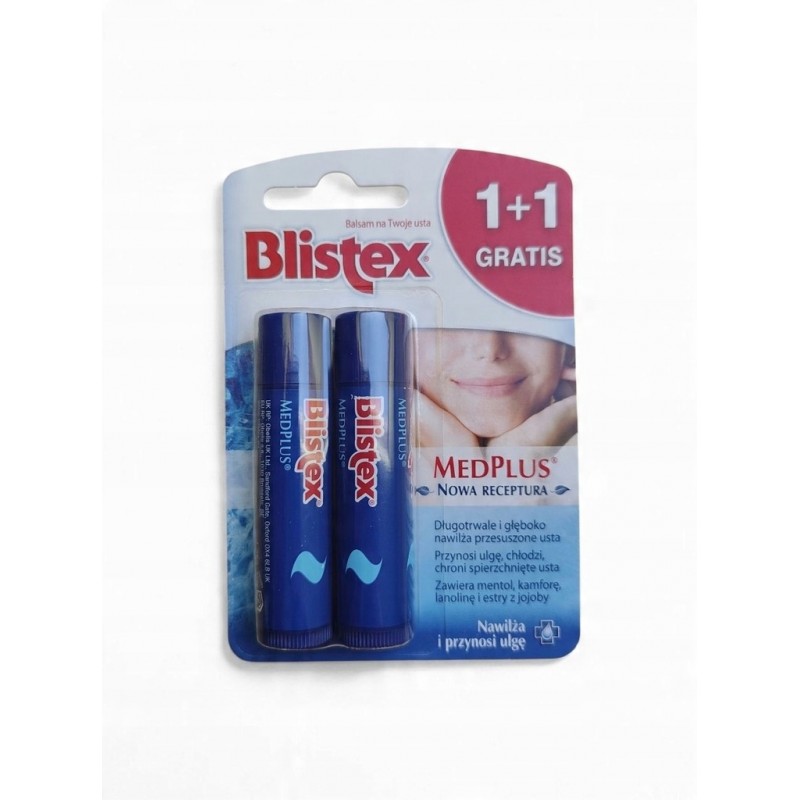 BLISTEX MEDPLUS? | Balsam do ust 1+1 GRATIS 