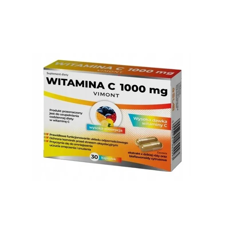 Witamina C 1000 mg Vimont | 30 kapsułek 