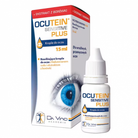  Ocutein Sensitive Plus | Krople do oczu | 15ml 
