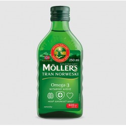 Moller's Tran norweski naturalny płyn 250 ml