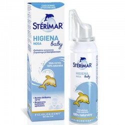 Sterimar Baby Higiena Nosa, spray fizjologiczny do nosa od 0 do 3 lat, 100 ml