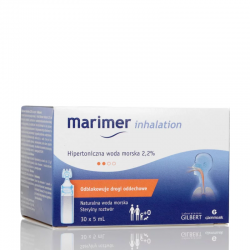 Marimer Inhalation 2,2% hipertoniczna woda morska do nebulizacji 30 ampułek po 5 ml