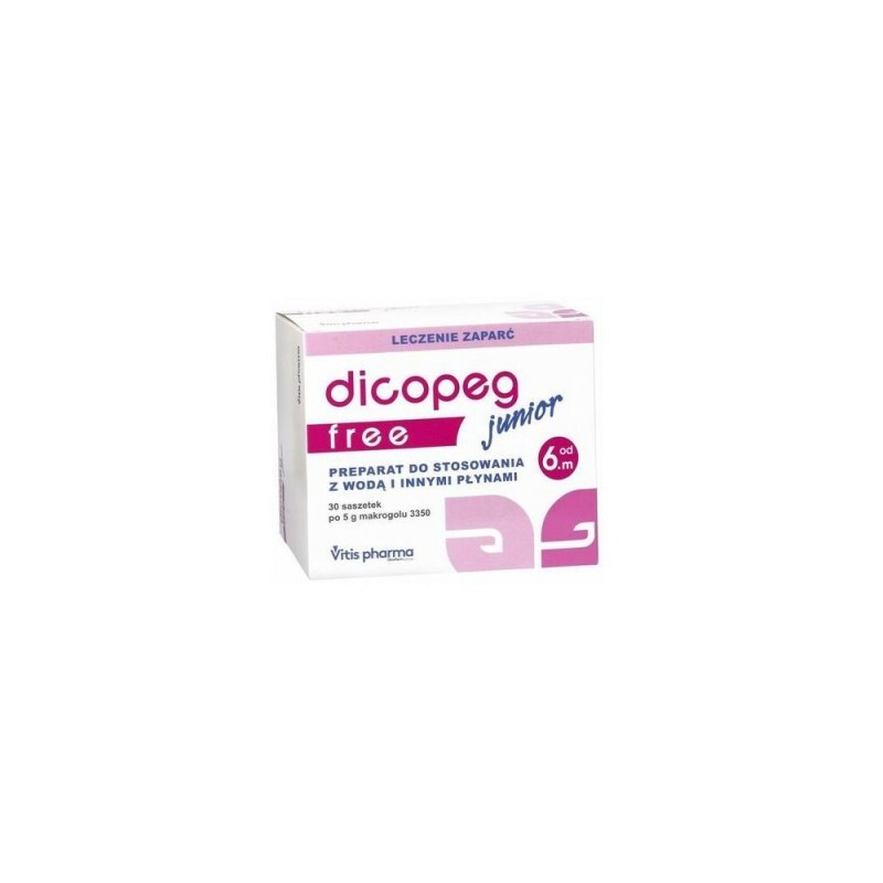 Dicopeg Junior Free 30 saszetek po 5 g 